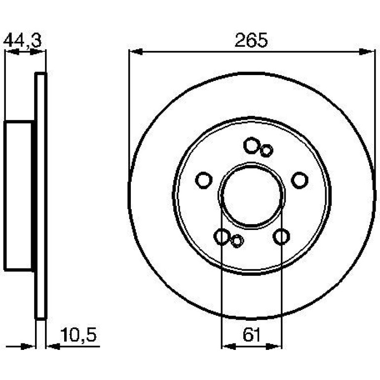Bremsscheibe 0 986 478 758 Bremsscheibe 0 986 478 758
