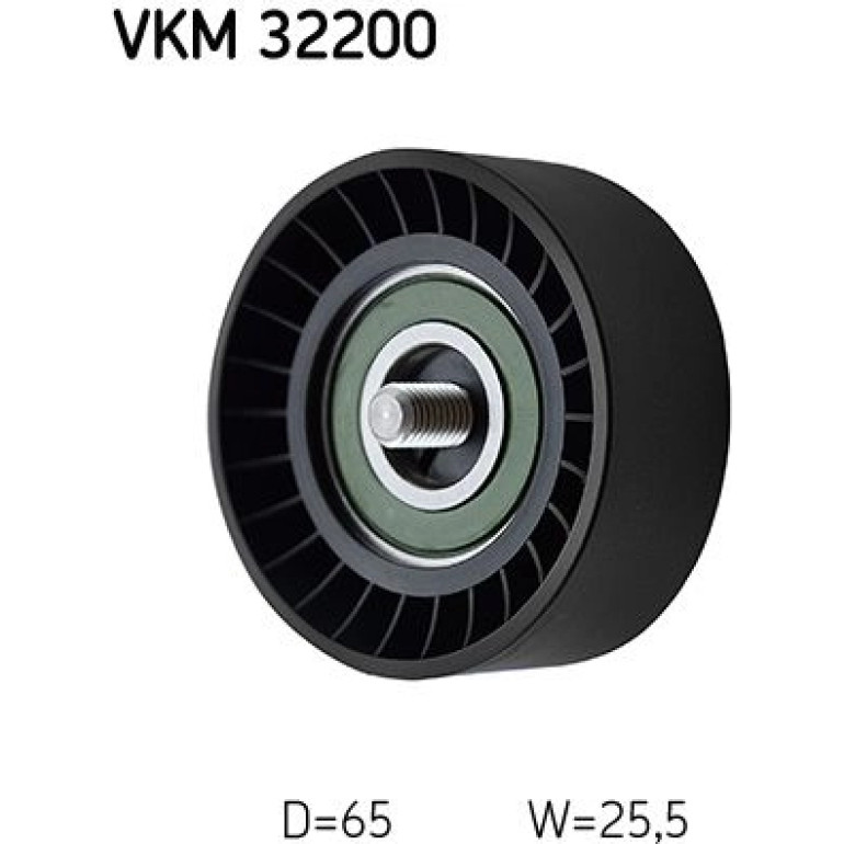 Umlenk-/Führungsrolle, Keilrippenriemen VKM 32200