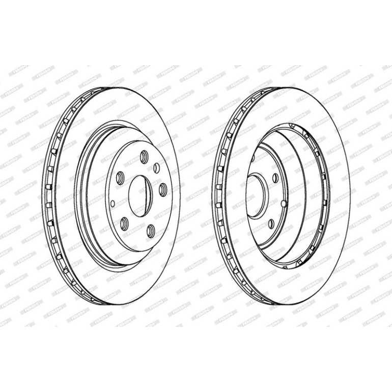 Bremsscheibe DDF1855C-1 Bremsscheibe DDF1855C-1