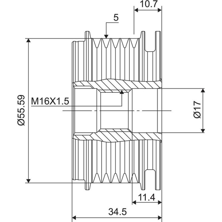 Generatorfreilauf 588114 Generatorfreilauf 588114