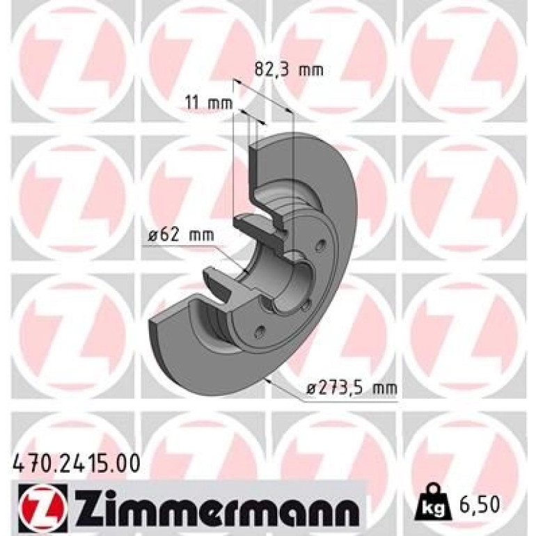 Bremsscheibe 470.2415.00