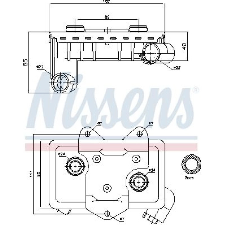 Ölkühler, Motoröl 90597