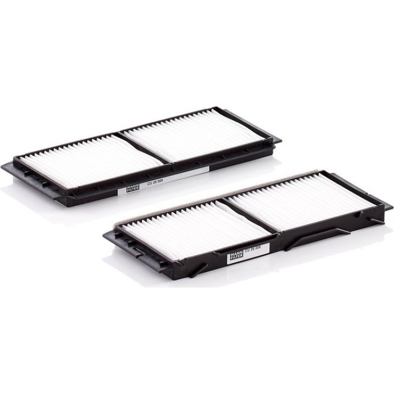 MANN-FILTER CU 26 008-2 Innenraumfilter, Partikelfilter MANN-FILTER CU 26 008-2 Innenraumfilter, Partikelfilter