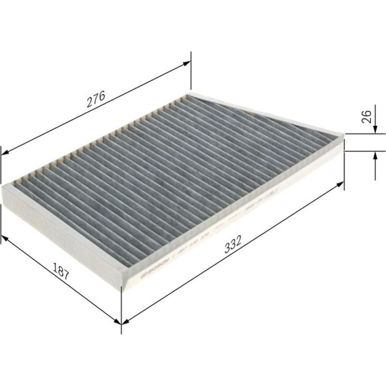 Filter, Innenraumluft 1 987 432 570