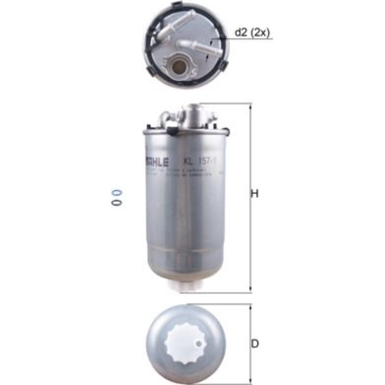 Kraftstofffilter KL 157/1D Kraftstofffilter KL 157/1D