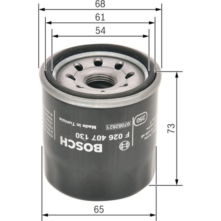 BOSCH F 026 407 130 Ölfilter BOSCH F 026 407 130 Ölfilter
