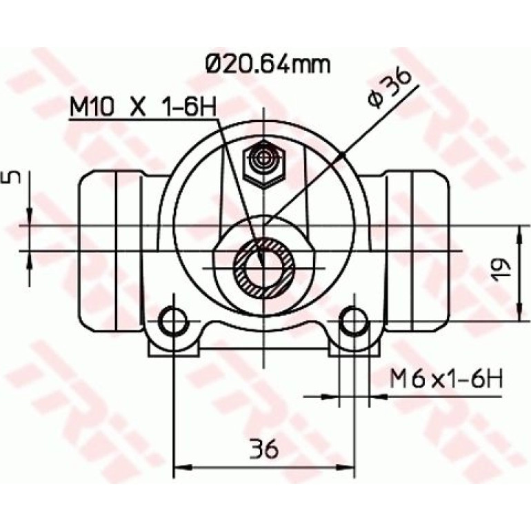 Radbremszylinder BWF279