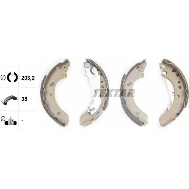 Bremsbackensatz 91048900