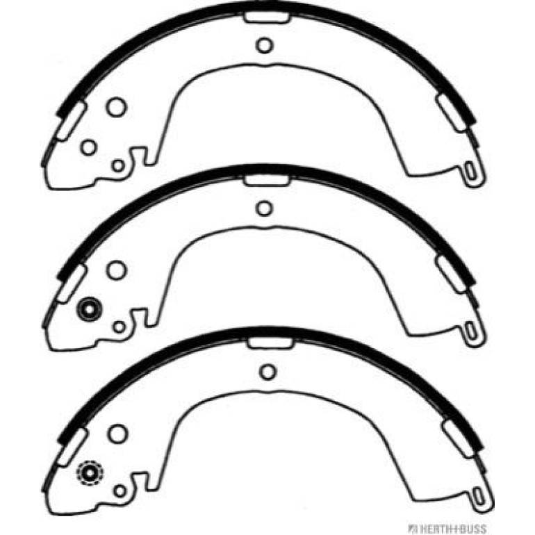 Bremsbackensatz J3505034 Bremsbackensatz J3505034