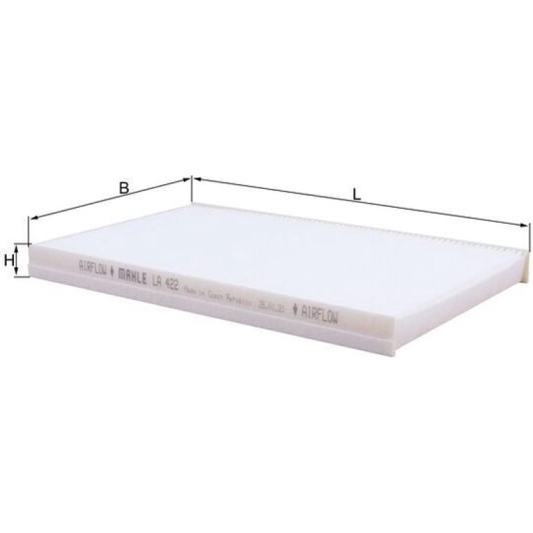 Filter, Innenraumluft LA 422 Filter, Innenraumluft LA 422
