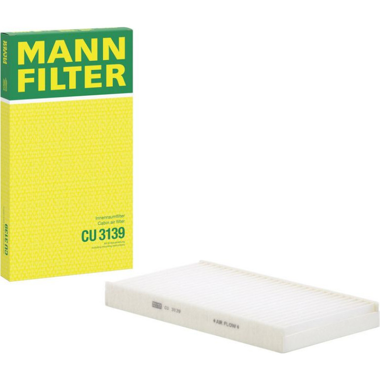 MANN-FILTER CU 3139 Innenraumfilter, Partikelfilter MANN-FILTER CU 3139 Innenraumfilter, Partikelfilter