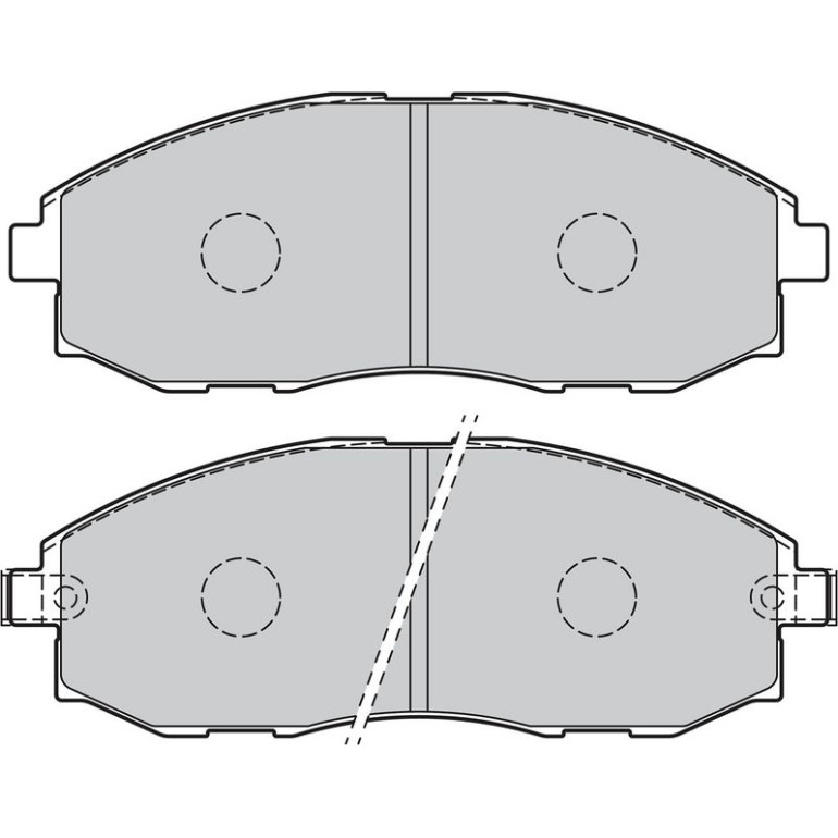 Bremsbelagsatz, Scheibenbremse 598908 Bremsbelagsatz, Scheibenbremse 598908