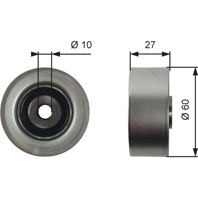 Umlenk-/Führungsrolle, Keilrippenriemen T36392