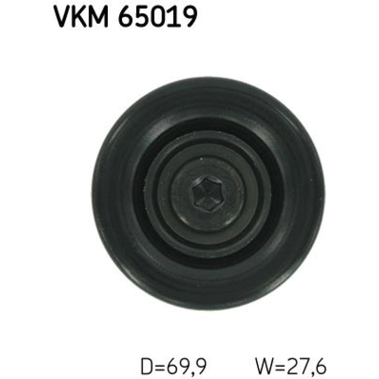 Umlenk-/Führungsrolle, Keilrippenriemen VKM 65019 Umlenk-/Führungsrolle, Keilrippenriemen VKM 65019
