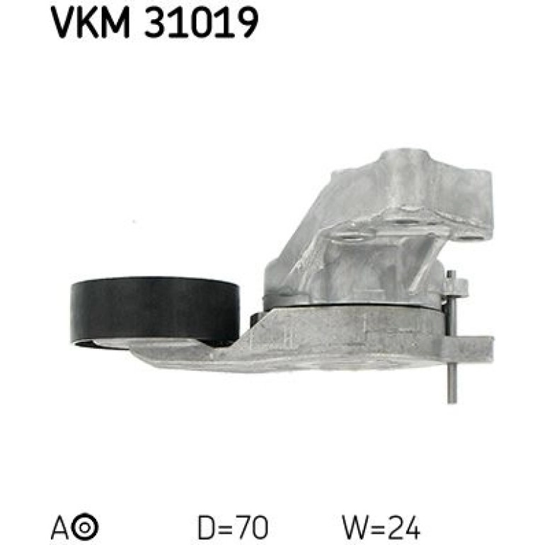 Spannrolle, Keilrippenriemen VKM 31019