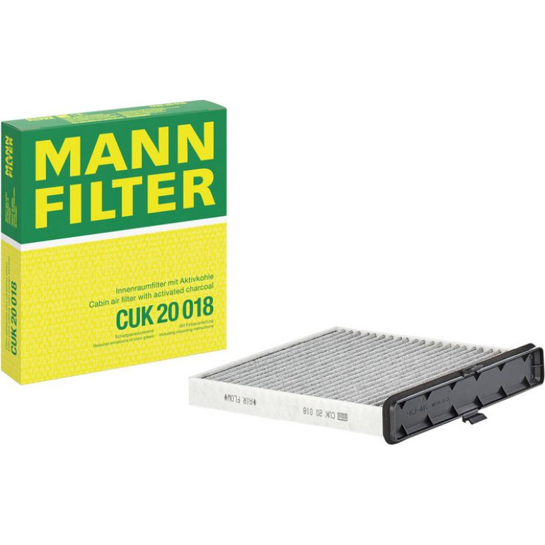 MANN-FILTER CUK 20 018 Innenraumfilter, Aktivkohlefilter