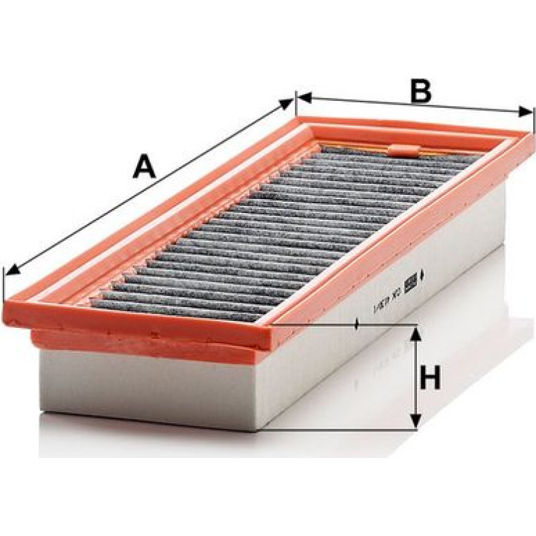 MANN-FILTER CUK 4130/1 Innenraumfilter, Aktivkohlefilter MANN-FILTER CUK 4130/1 Innenraumfilter, Aktivkohlefilter