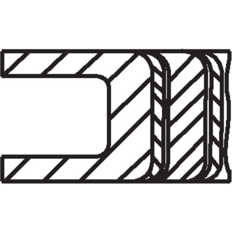 Kolbenringsatz 031 86 N0