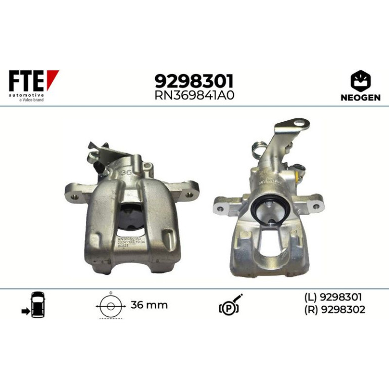 Bremssattel 9298301 Bremssattel 9298301