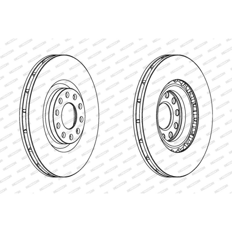 Bremsscheibe DDF1166C-1 Bremsscheibe DDF1166C-1