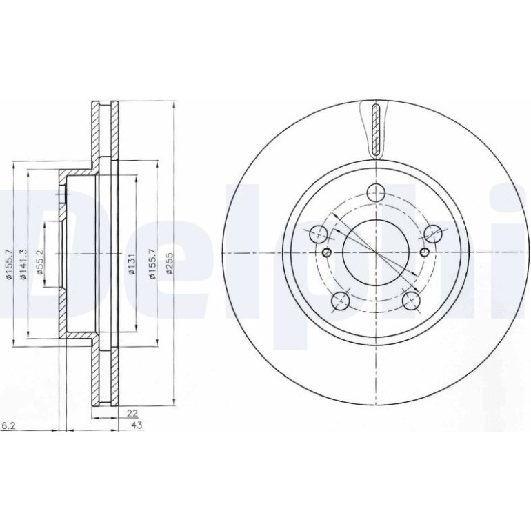 Bremsscheibe BG4269 Bremsscheibe BG4269