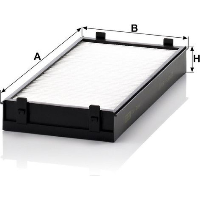 MANN-FILTER CU 2941-2 Innenraumfilter, Partikelfilter MANN-FILTER CU 2941-2 Innenraumfilter, Partikelfilter