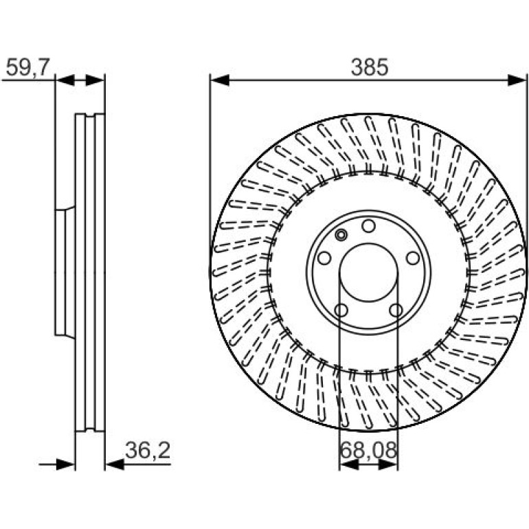 Bremsscheibe 0 986 479 A31 Bremsscheibe 0 986 479 A31