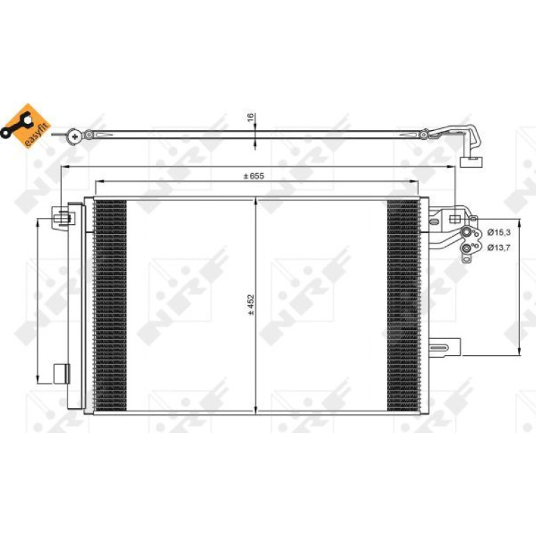 Kondensator, Klimaanlage 350064