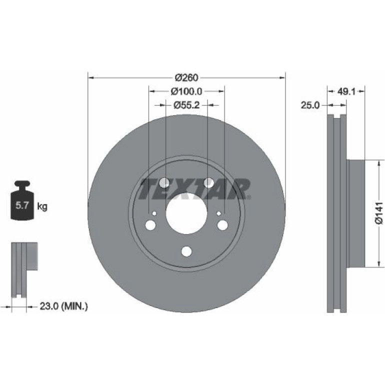 Bremsscheibe 92096903