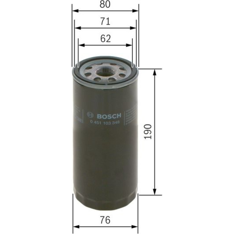 BOSCH 0 451 103 348 Ölfilter BOSCH 0 451 103 348 Ölfilter