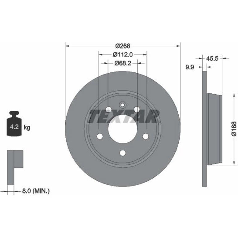 Bremsscheibe 92074303