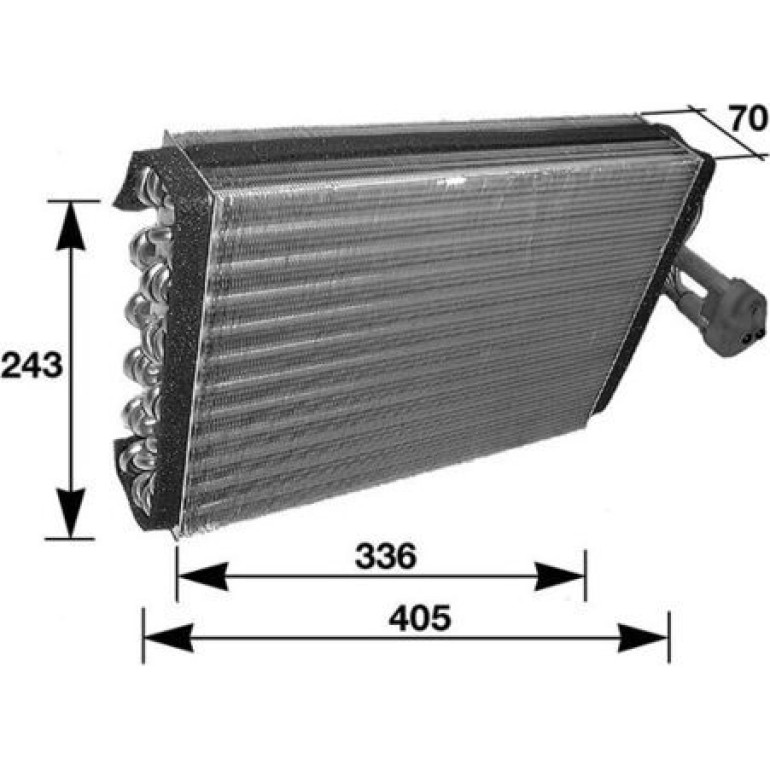 Verdampfer, Klimaanlage AE 36 000S