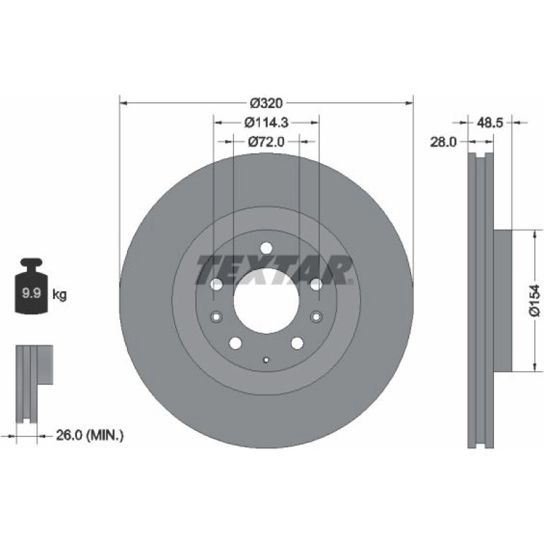 Bremsscheibe 92203403