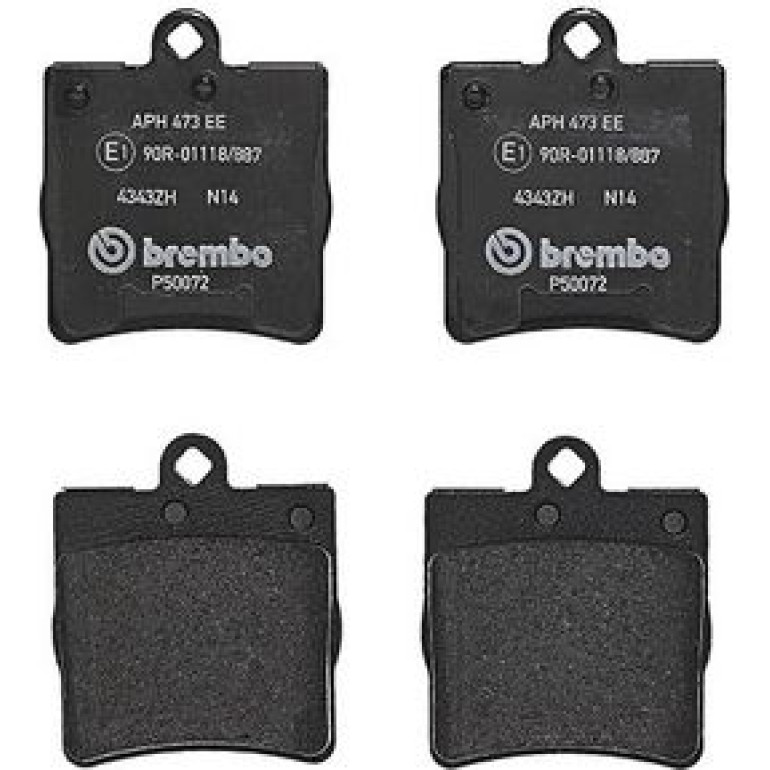 Bremsbelagsatz, Scheibenbremse P 50 072 Bremsbelagsatz, Scheibenbremse P 50 072