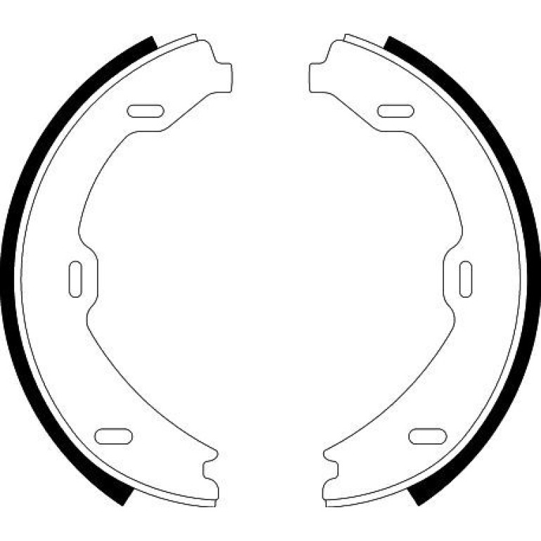 Bremsbackensatz, Feststellbremse 8DA 355 050-491