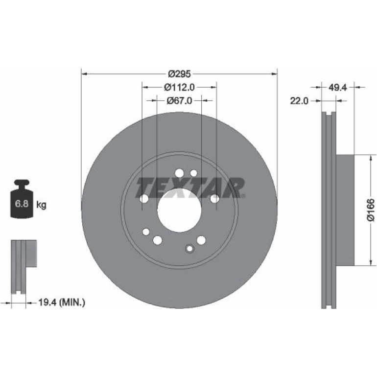Bremsscheibe 92057300