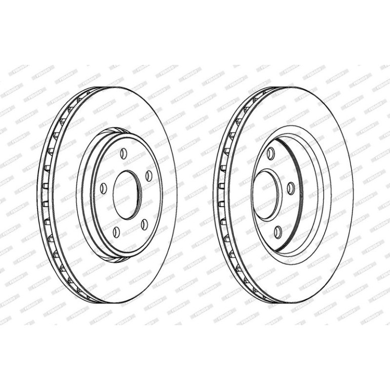 Bremsscheibe DDF1593C-1 Bremsscheibe DDF1593C-1