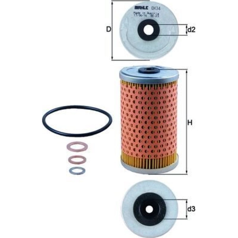 Ölfilter OX 34D