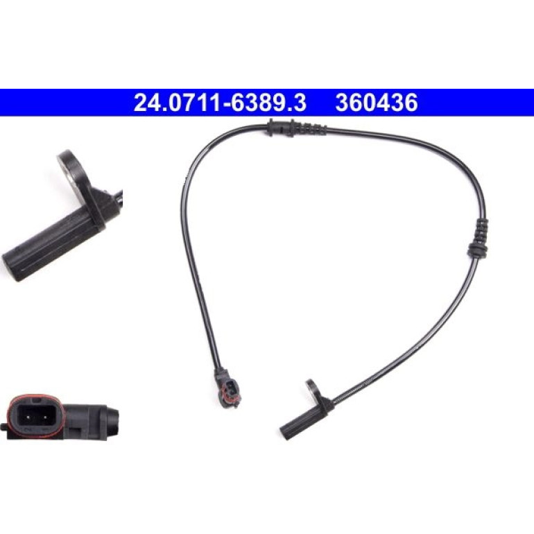 Sensor, Raddrehzahl 24.0711-6389.3