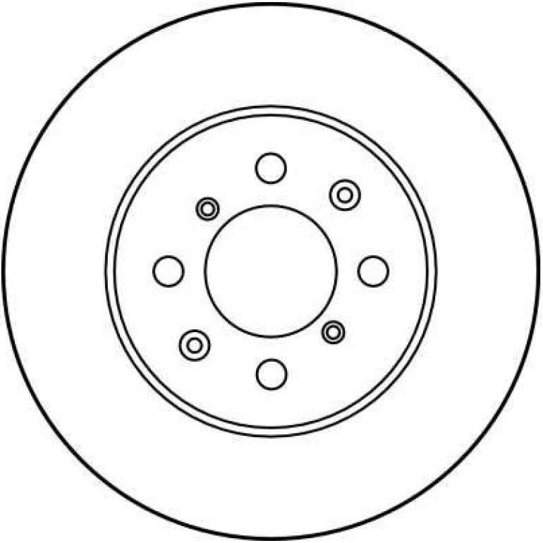 Bremsscheibe DF2717 Bremsscheibe DF2717