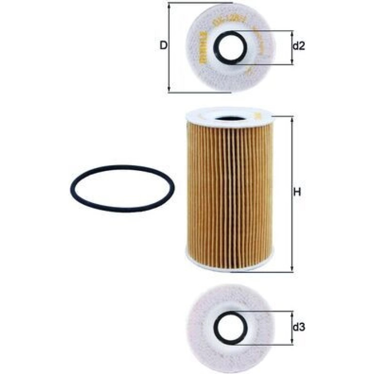 Ölfilter OX 128/1D Ölfilter OX 128/1D