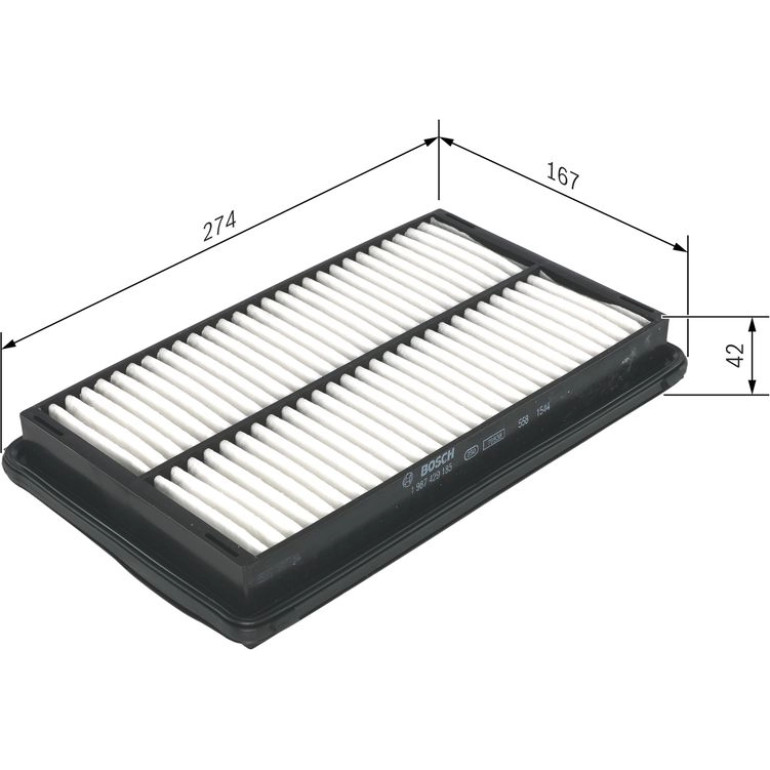 BOSCH 1 987 429 185 Luftfilter BOSCH 1 987 429 185 Luftfilter