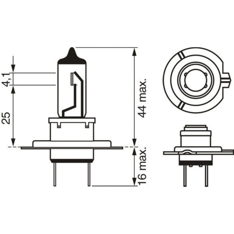 Glühlampe, Fernscheinwerfer 1 987 302 079 Glühlampe, Fernscheinwerfer 1 987 302 079