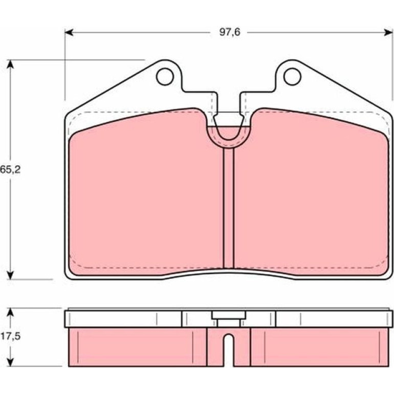 Bremsbelagsatz, Scheibenbremse GDB379 Bremsbelagsatz, Scheibenbremse GDB379
