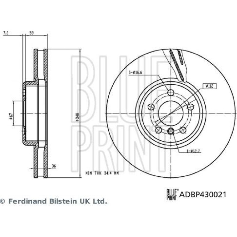 Bremsscheibe ADBP430021
