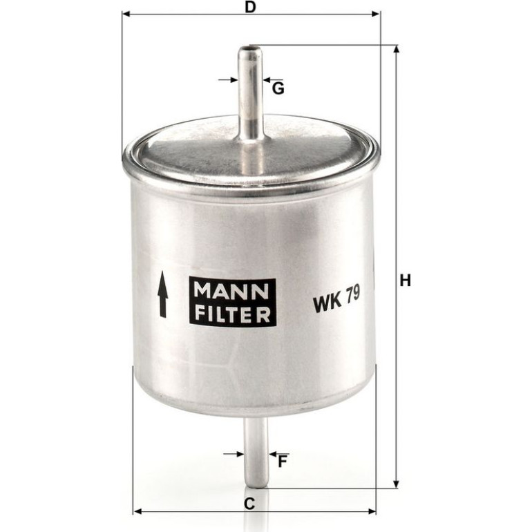 Kraftstofffilter WK 79