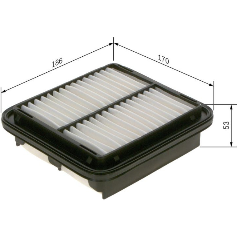 BOSCH 1 987 429 164 Luftfilter