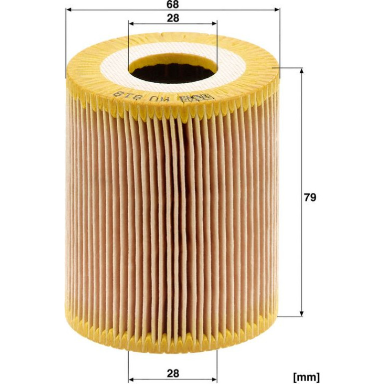 Ölfilter HU 818 X Ölfilter HU 818 X