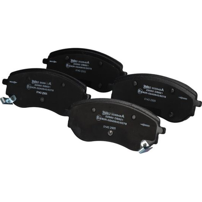 Bremsbelagsatz, Scheibenbremse 302848A Bremsbelagsatz, Scheibenbremse 302848A