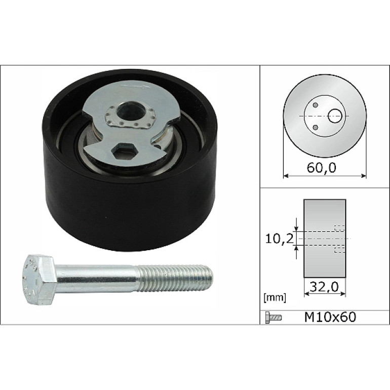 Spannrolle, Zahnriemen 531 0504 10 Spannrolle, Zahnriemen 531 0504 10